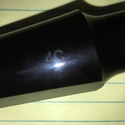 Stock 4C Plastic Tenor Saxophone Mouthpiece. Ideal Student Replacement - SKU:1202 image 2