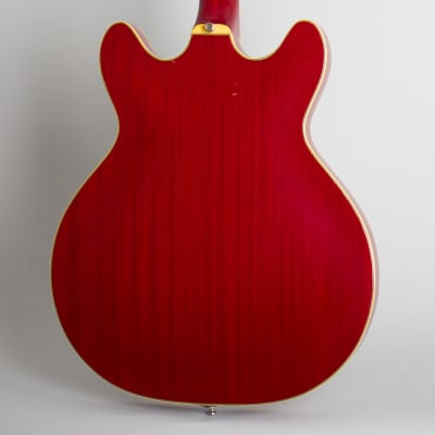Guild  Starfire XII 12 String Semi-Hollow Body Electric Guitar (1966), ser. #DC-400, original black hard shell case. image 4