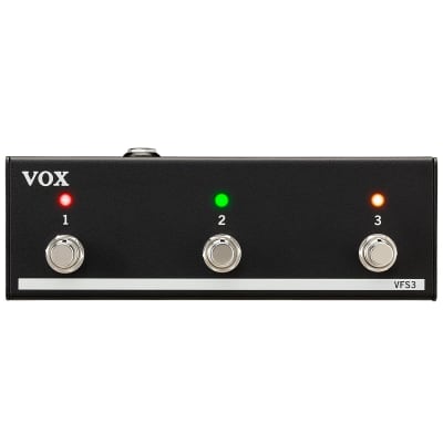 Vox VFS3 3 Button Footswitch for Mini Go Amps image 2