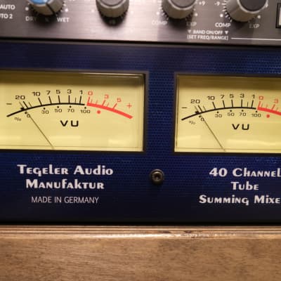 Tegeler Audio Manufaktur TSM 40-Channel Tube Summing Mixer 2018 - 2021 - Blue image 2