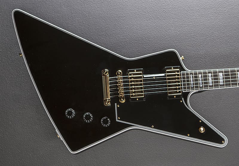 Gibson  Explorer Custom w/ Ebony Fingerboard Gloss Ebony