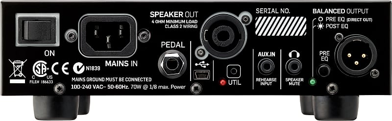 TC Electronic BH250 TonePrint Enabled Micro Bass Head | Reverb Canada