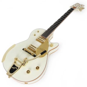 Gretsch G6134T-58 Vintage Select Penguin with Bigsby TV Jones in Vintage White image 6