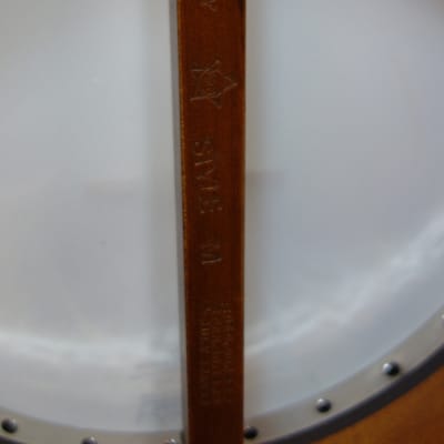 1924/1925 Vega Tubaphone Style M tenor banjo with vintage strap image 12