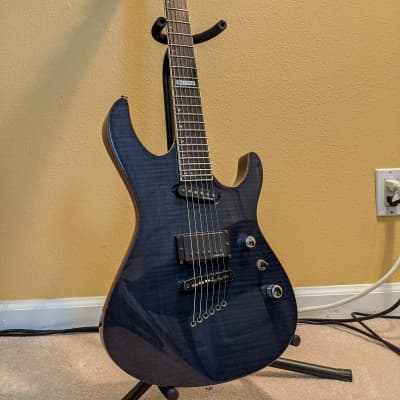 ESP LTD MV-300 2005 See-Through Purple | Reverb
