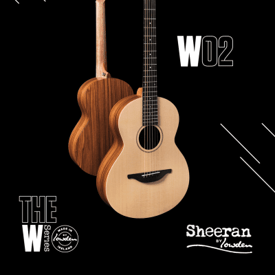Sheeran by Lowden Wee W-02 PRE-ORDER Rosewood/Sitka w/Pick-up Guitar image 2