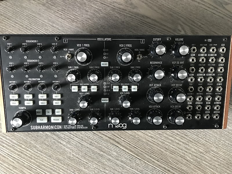 DTM・DAW moog Subharmonicon SUBHARMONICON | ANALOG SEMI-MODULAR POLYRHYTHMIC SYNTHESIZER