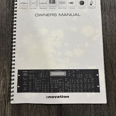 Novation Supernova Original Manual