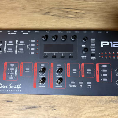 Dave Smith Instruments Prophet 12 Desktop 12-Voice Polyphonic Synthesizer 2014 - Present - Black with Wood Sides