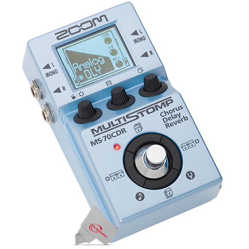 ZOOM MS-70CDR MULTI STOMP Guitar Effect Pedal | Reverb