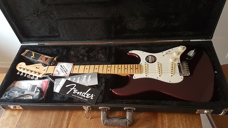 2014 Fender American Standard Strat w/ Custom Shop Fat '50s pickups in  Mystic Red