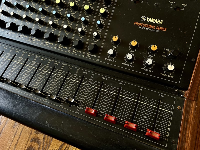 Yamaha M508 8-channel mixer - vintage 70s/80s | Reverb