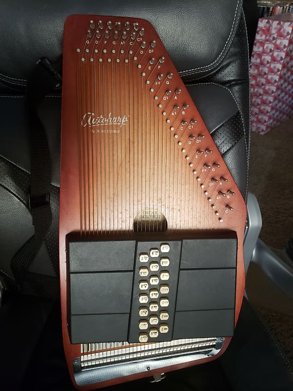 Oscar Schmidt Autoharp 21 Cord Reverb