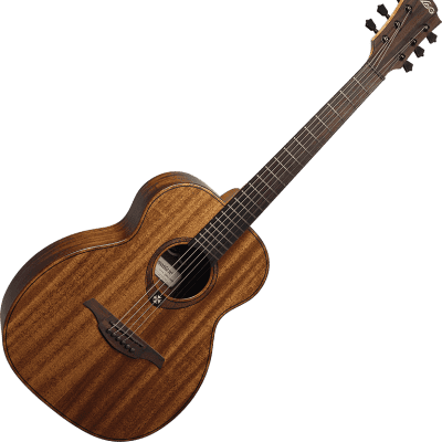 Lag Travel-KA | All-Khaya Travel Guitar with Gig Bag. New with Full Warranty! image 2
