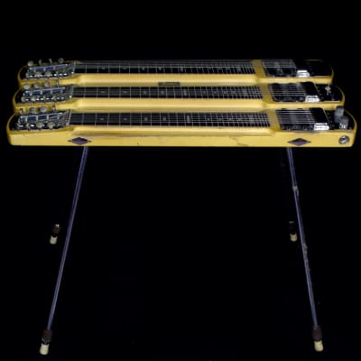 美品 Fender USA String Master Steel Guitar Fender Stringmaster D8 2-Neck Console Steel Guitar | Reverb