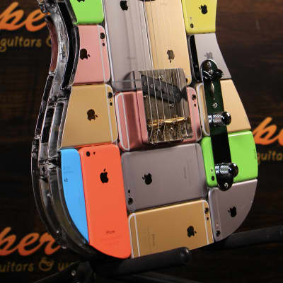 Copper iCaster Telecaster iPhone guitar 2019 image 13
