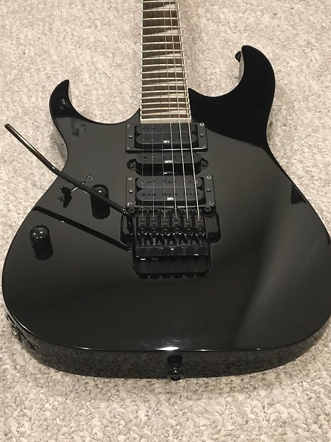 Ibanez Left Handed Electric Guitar RG370dxl 2011 Black