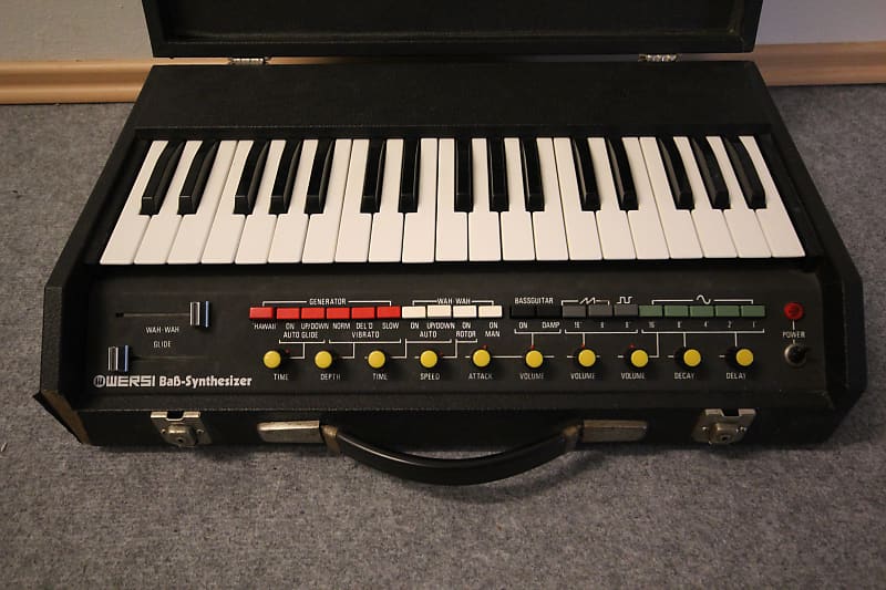 WERSI AP 6 Bass-Synthesizer vintage (1977), analoges Bass-Monster image 1