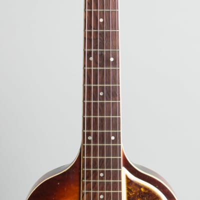 Slingerland  Songster Model 401 Solid Body Electric Guitar,  c. 1936, ser. #152, chipboard case. image 8