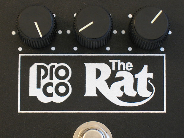ProCo Vintage Rat - Big Box The Rat Distortion Pedal With