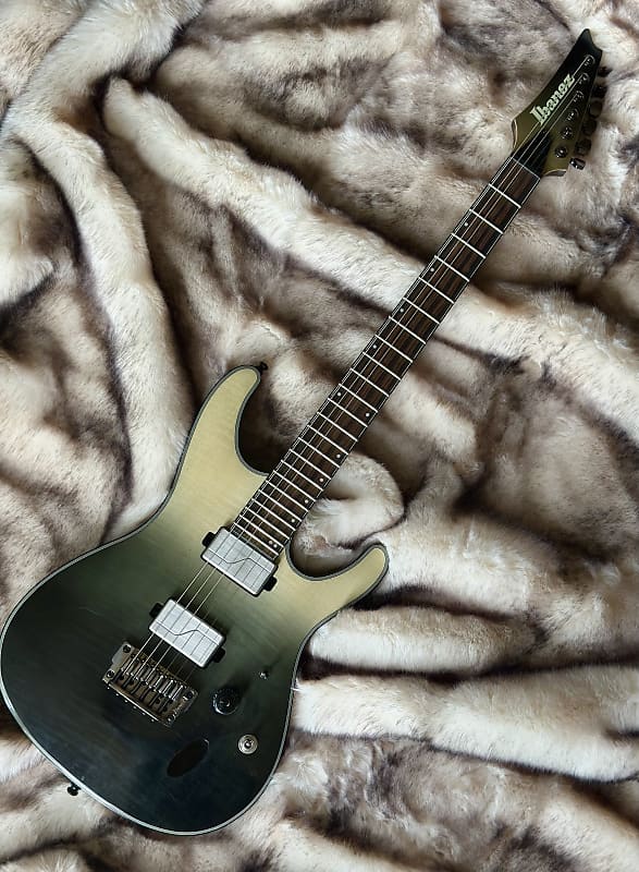 アイバニーズ S61 AL Axion Label Ibanez Axion Label S61AL - Black Mirage Gradiation Low Gloss