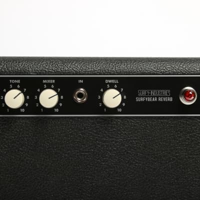 SurfyBear Classic Black Spring Reverb Unit with SurfyPan (v 2.0) image 2