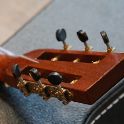 2012 Bourgeois Custom DS Acoustic/ Electric Guitar Adirondack Spruce & Figured Mahogany + Hard Case image 19
