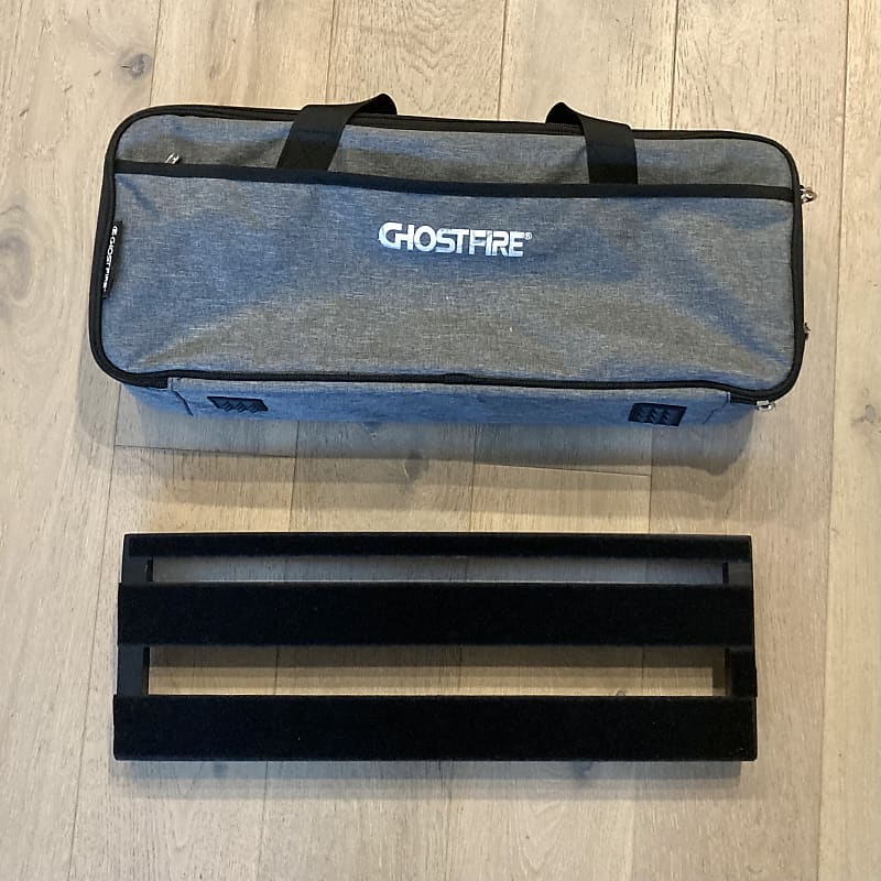 Ghost Fire Little 20 20” x 7” Pedalboard With Soft Case Reverb