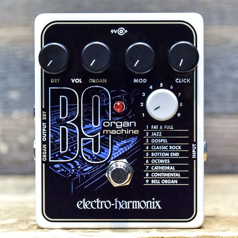 Electro-Harmonix B9 Organ Machine 9-Preset Organ Emulator Guitar