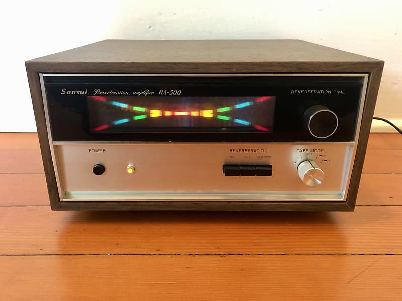 Vintage hot Sansui Reverberation Amp RA-500 reverb