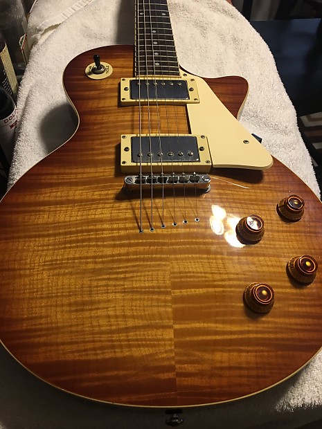 Samick Artist Sunburst Les Paul style 2000 vintage Korea