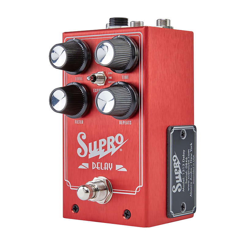 Supro launches analog Delay pedal loaded with MN3005 chips