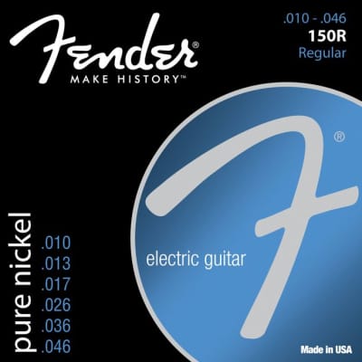 Fender 150R Pure Nickel Electric Guitar Strings Set - REGULAR 10-46 image 1