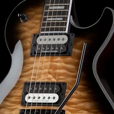 Dean Thoroughbred Select Floyd Quilted Maple, Natural Black Burst, Demo Video! image 9