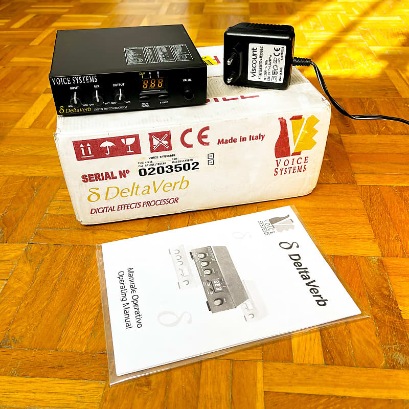 Viscount Voice Systems Delta Verb - Half rack Multi-effect | Reverb