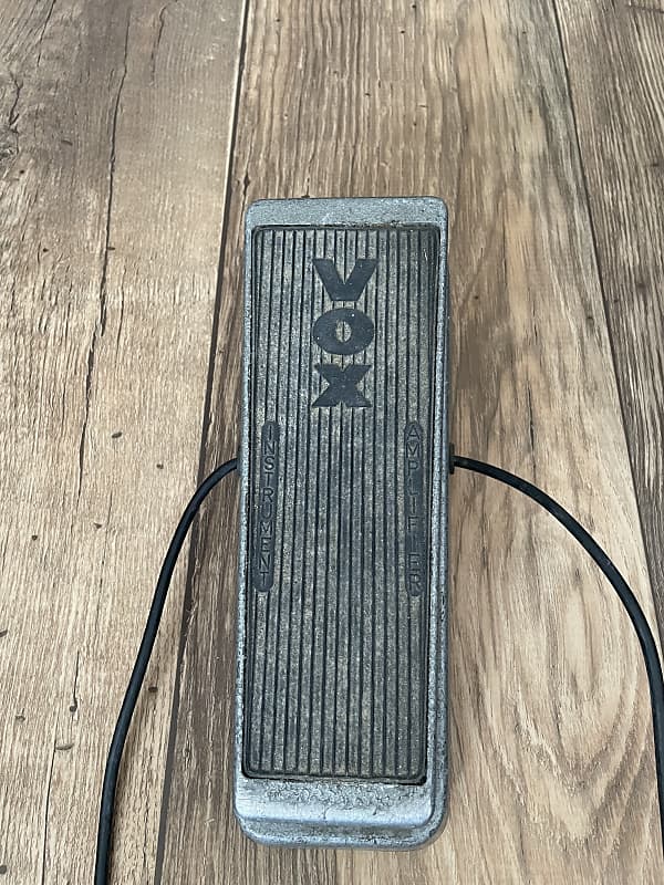 Vox Vintage Volume/Expression pedal 1960s Black/silver Reverb