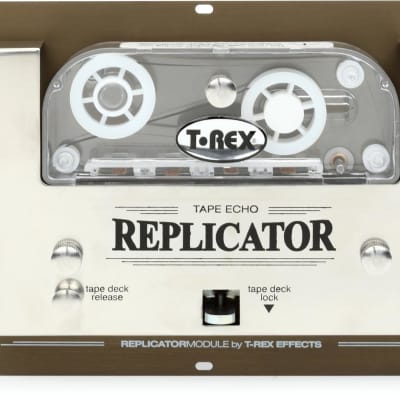 T-Rex Replicator Eurorack Analog Tape Delay Module  Bundle with Tiptop Audio Stackcable Eurorack Patch Cable - 70cm Blue image 3