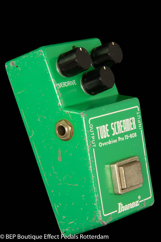 Ibanez TS-808 Tube Screamer with JRC4558D op amp 