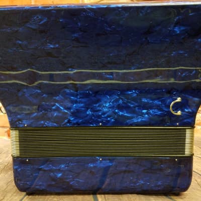 Hohner Bravo III 72 Bass Blue Piano Accordion Acordeon +GigBag, Straps, Shirt Authorized Dealer image 8