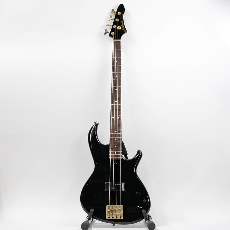 Aria Pro II RSB Deluxe Electric Bass Guitar - Black - MIJ