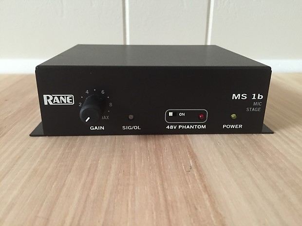 Awesome Rane MS1b Microphone Preamp Made in USA w/ RS 1