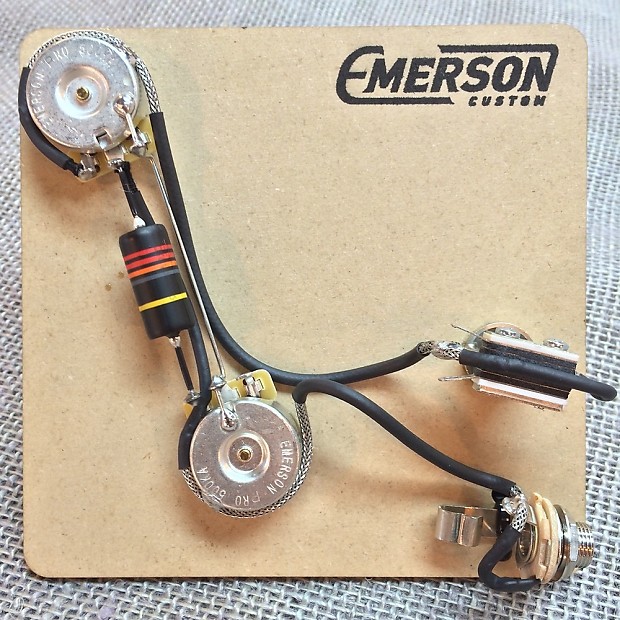 Emerson Custom PRS 2-Knob Prewired Kit image 1