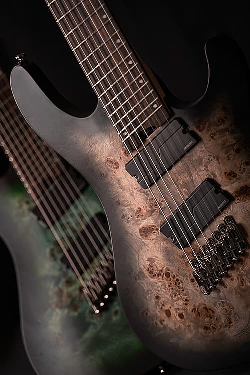 Cort KX507MSSDG KX Series 5PC Maple & Purple Heart Neck 7