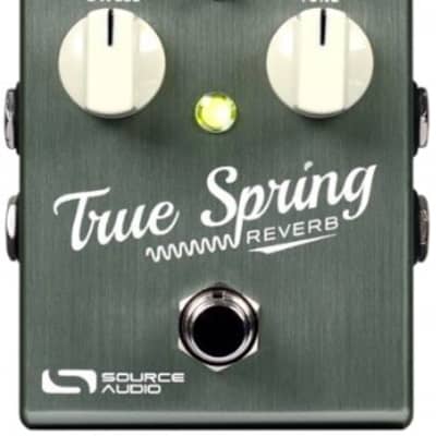 Source Audio True Spring Reverb/Tremolo *BUNDLE* W/ TAP TEMPO SWITCH for sale