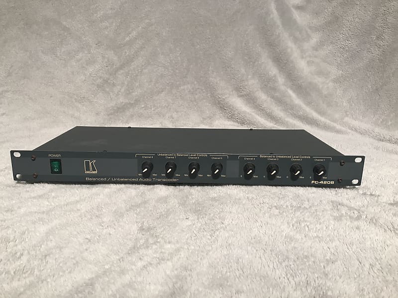 Kramer Fc Audio Transcoder Unbalanced To Balanced And Reverb