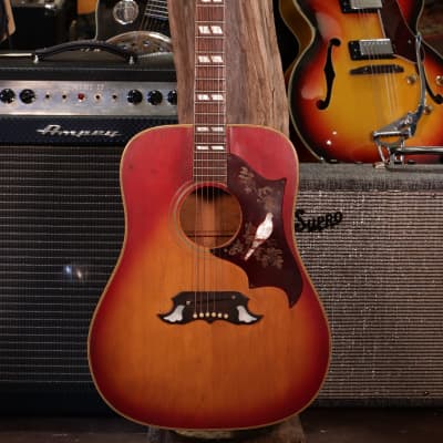 格安HOT98年製 Gibson 60\'s Dove Natural ギブソン ダヴ ダブ 純正ハードケース付き 総単板 オール単板 ギブソン