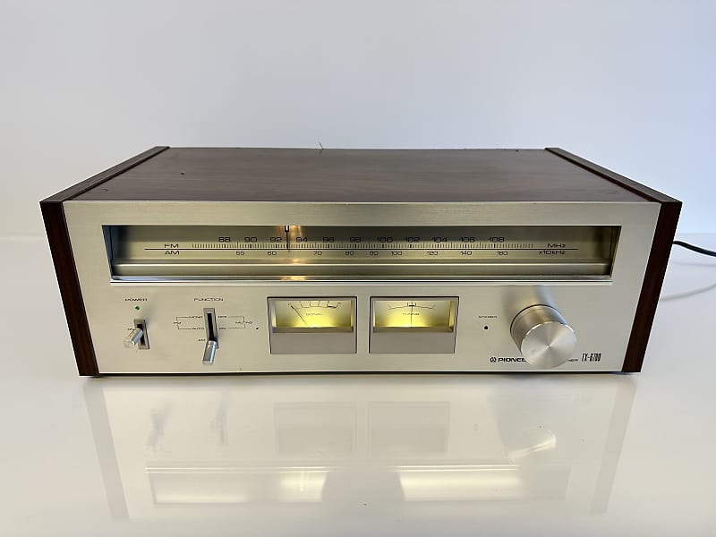 Vintage Pioneer TX-6700 AM/FM Stereo Tuner Made in Japan