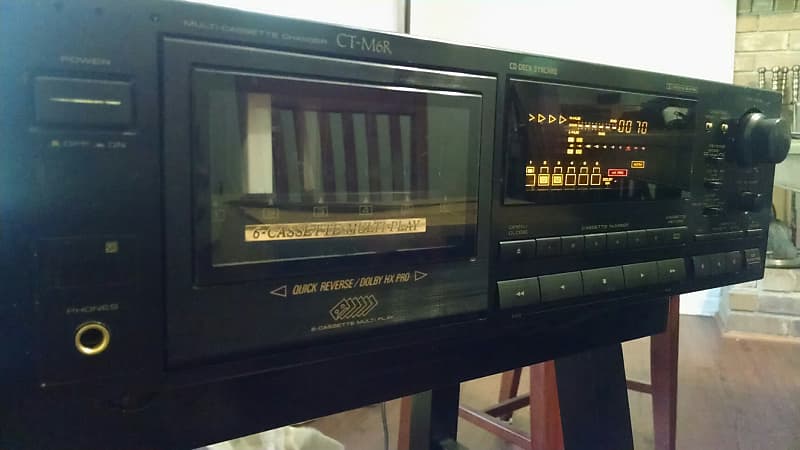 Pioneer CT-M6R Six selling Cassette Player/Changer/Recorder Tested Works Great Clean