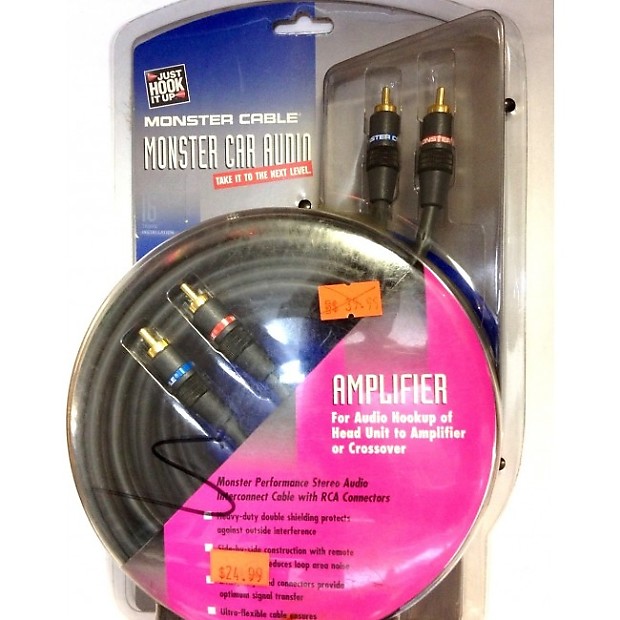 Monster cable sales rca car audio
