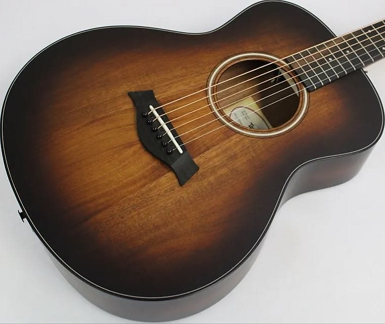 Taylor GS Mini-e Koa Plus Acoustic-Electric Guitar, Shaded Edge Burst image 1